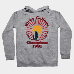 Ricks College Champions Napoleon Dynamite Hoodie